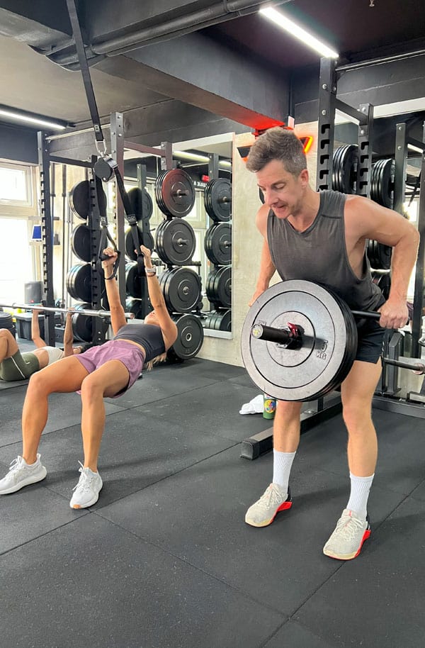 Tribal Fitness group fitness interior and training space in Central