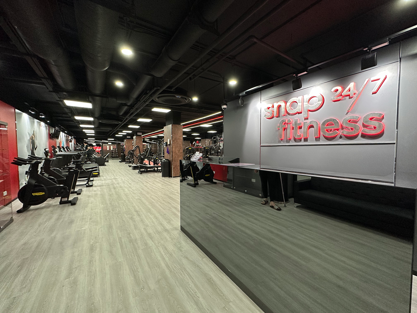 Snap Fitness training space and facilities